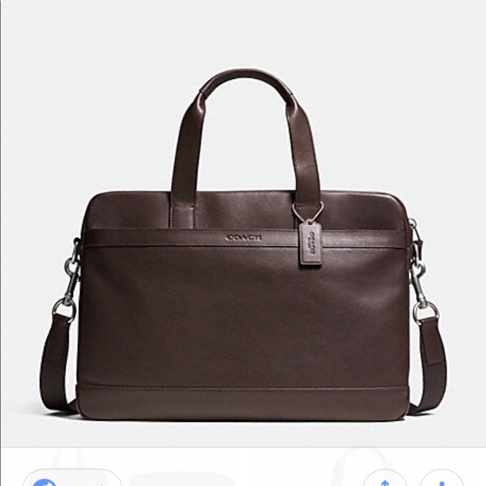 Coach Hudson Bag in Smooth Leather